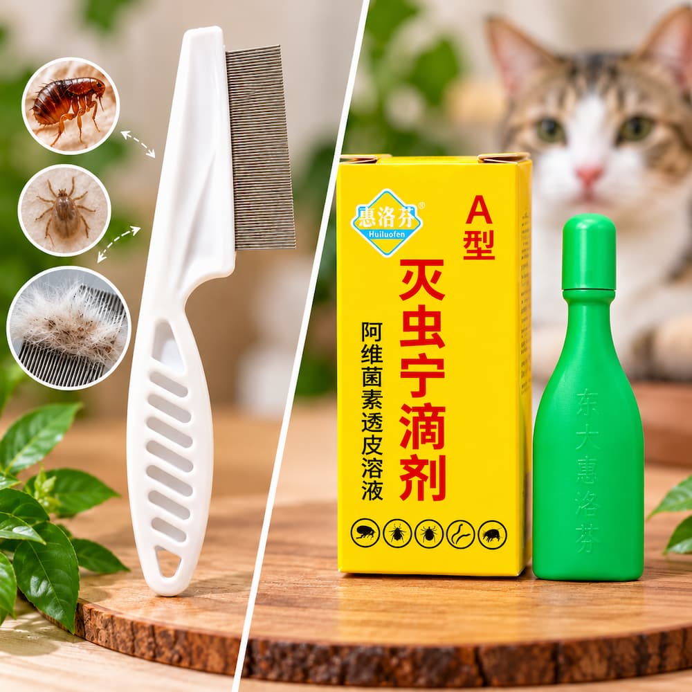 Cat Flea Care Combo Product Package